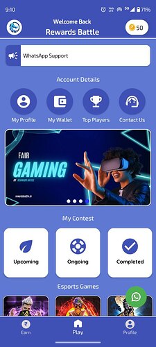 Rewards Battle eSports